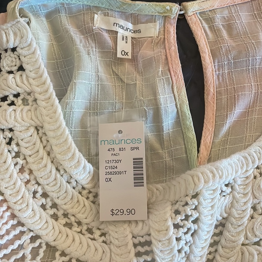 Maurice’s Plus Multicolor Tank Top - Picture 2 of 3